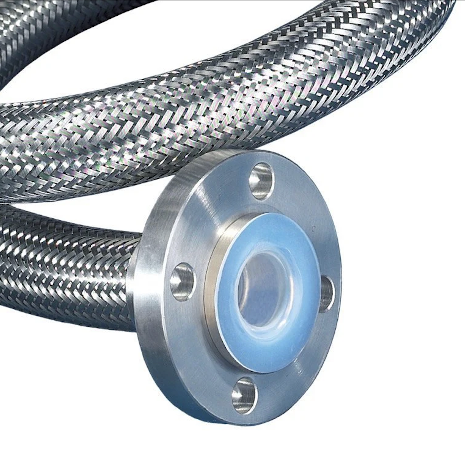 Sae100 R14 Ptfe Hose 14mm 1'' 316L Stainless Braid Npt Male & Female Joints for Fuel Line Medical Plastic Product