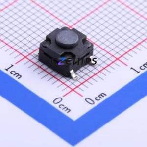 K2-1839SP-B4SW-02 Tactile Switch SMD-4P,6.2x6.2mm Switch Single Pole Single Throw Round Button 2.5N Vertical Mount - Product Image 1