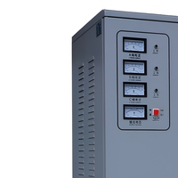 Stabilisateur/Régulateur de tension triphasé automatique 40 kVA personnalisé OEM/ODM SVC VOLTIQUE 50/60 Hz avec écran LCD, prix usine, 380 V pour