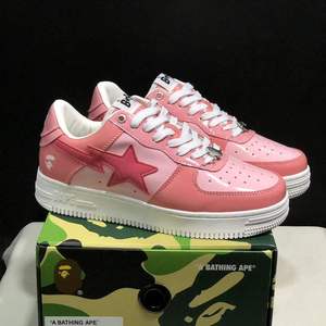Chaussures de course décontractées en cuir véritable Bapees, vente chaude 2025, respirantes, chaussures de sport tendance pour hommes, originales - Product Image 3
