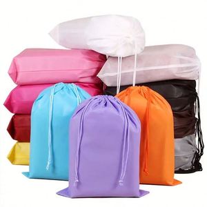 Custom Reusable Non Woven Tea <b>Bag</b> Drawstring Packaging <b>Compostable</b> Biodegradable Eco Friendly Manufacturer Supplier - Product Image 1