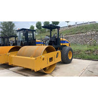 Rouleau vibratoire à tambour unique robuste SEM512 avec une force de 245 kN pour travaux de construction lourds