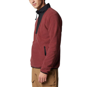 เสื้อกอล์ฟผู้ชายแบบลำลองเสื้อสเวตเตอร์แขนยาวลายทางมีซิปแบบสวมโลโก้ได้ตามต้องการ - Product Image 5