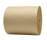 Rouleaux bruns d'usine professionnels rouleau de stratification brillant imprimé personnalisé papier kraft