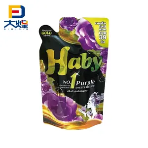 Laundry Liquid Soap Detergent Packaging Stand Up Spout Pouch Daily-chemical Packaging Bags