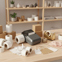Printer Thermal Mini Bluetooth Portabel KAIMA Smooth Connect 55mm Pos Usb Nirkabel untuk Struk