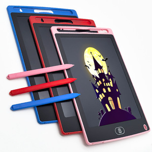 <span class=keywords><strong>Tablette</strong></span> d'écriture LCD colorée de 6,5/8,5 pouces pour enfants et tout-petits - Effacement à une touche, protection des yeux, bloc de <span class=keywords><strong>dessin</strong></span> éducatif portable - Product Image 4
