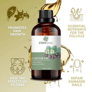 Prezzo all'ingrosso all'ingrosso olio di ricino spremuto a freddo per la crescita dei capelli 100% puro naturale Jamaican olio di ricino nero - Product Image 3