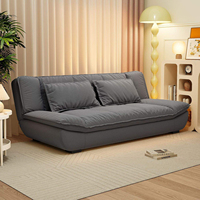 Nouveau canapé-lit en tissu au design moderne, pliable, pour petit salon, simple, nouveau canapé-lit double intégré, canapé-lit à double usage