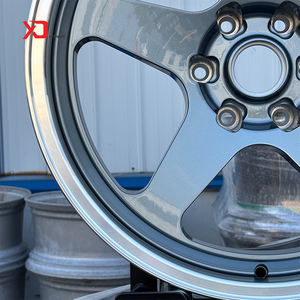 Jantes monobloc forgées Deep Lip Gray Machine Lip légères 18 19 20 21 22 23 24 5x114.3 5x112 pour BRZ FL5 GK5 GR86 - Product Image 4