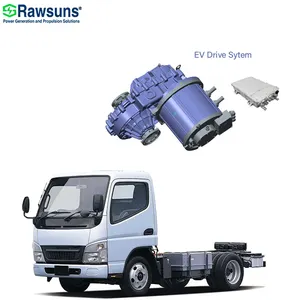 Raw Suns Kit konversi AC 110kw 9000spm RAD3968 EV mesin mobil listrik AMT Set lengkap perahu EV penggerak elektrik mesin Diesel