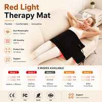 Pasokan Pabrik Matras LED Cahaya Merah Stok Siap Matras Terapi Cahaya Merah Besar 420 LED