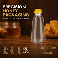 Botellas de Plástico Transparentes para Salsas, a Prueba de Fugas, de Grado Alimenticio, para Ketchup, Miel, Aderezos para Ensaladas y Mermelada