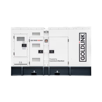 Generador Diésel Industrial Silencioso Goldlink Power 180KVA/144KW, Arranque Automático de 12V CC, Precio de Fábrica China para Energía de Reserva