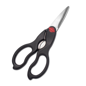 <b>Kitchen</b> <b>Shears</b> Stainless Steel Straight Head Black And Gray Multi Purpose For Home Use - Product Image 3