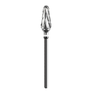 <strong>Round</strong> Flame Cone Barrel Bullet Tungsten Carbide Bur for Metal Alloy Composite Acrylic and <strong>Plaster</strong> - Product Image 3