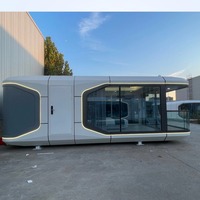 2025 Maison intelligente préfabriquée moderne et élégante Space Capsule Tiny House pour hôtel Villa et appartement Capsule Home