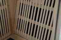 Salle de sauna infrarouge portable moderne ODM OEM en bois massif de pruche pour les petits espaces Appareil de chauffage électrique pour l'appartement