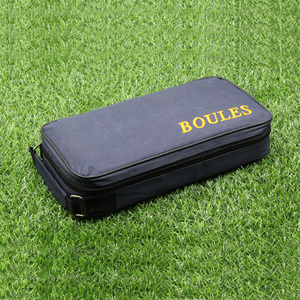 Ensemble <span class=keywords><strong>de</strong></span> 8 boules <span class=keywords><strong>de</strong></span> pétanque argentées <span class=keywords><strong>de</strong></span> 73 mm, boules françaises classiques, <span class=keywords><strong>jeu</strong></span> <span class=keywords><strong>de</strong></span> boules d'extérieur sur gazon, avec emballage en nylon et logo personnalisé - Product Image 6