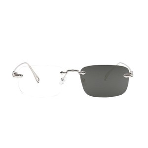 Lunettes de lecture LH8002 +1.5, verres PC anti-lumière bleue, unisexe, monture de largeur moyenne, pont nasal standard, origine Taizhou - Product Image 4