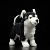 Peluche de Husky Realista Personalizado, Muñeco de Perro Adorable para Suministro a Tiendas de Mascotas, Fábrica, OEM, ODM Global