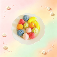 Vente d'usine : Mini-glaces 3D multi-saveurs – Délicieuse combinaison de saveurs fruitées : citron, pomme, litchi, fraise, raisin, chocolat