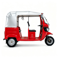 Tuk-tuk électrique, auto-rickshaw, véhicule électrique à 3 roues, Ke Ke électrique, tricycle électrique, E-rickshaw, Bajaj TVS, 2 rangées de sièges