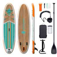 Planche de paddle gonflable de qualité supérieure, directement de l'usine, en matériau Drop Stitch, excellent accessoire pour les sports nautiques