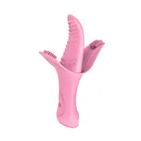 Dispositif de Masturbation sexy pour femmes, produits pour adultes, jouet sexuel pour femmes, vibromasseur à langue magique interne