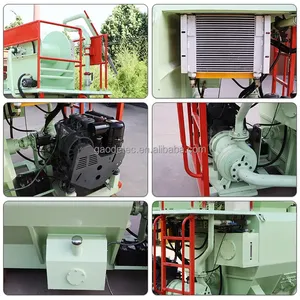 Máquina de hidrosiembra de remolque, equipo de hidrosiembra de 3000L, 800 galones - Product Image 3