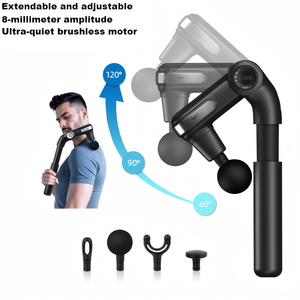 Pistola de Masaje Muscular Profundo Multifuncional Portátil de Nuevo Diseño, Pistola de Masaje Telescópica Plegable - Product Image 1