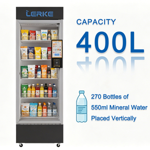 LERKE Gran Oferta: Máquina Expendedora Inteligente de 400L para Frutas, Verduras, Bebidas y Productos Frescos con Refrigeración y Tecnología IA - Product Image 3