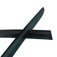 Viseras Acrílicas Negras para Ventanas de Puerta, 4 Piezas, para Toyota Camry, Accesorios 2011-2014
