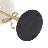Tischlampe Mädchen mit Schmetterlingsknoten, Dekorative Schreibtischlampe, Schlafzimmerdekoration, Esszimmer Metall-Ladelampe, Stimmungslicht mit Stoffschirm
