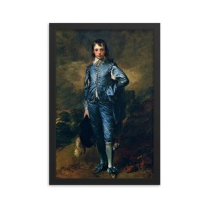 Art mural personnalisé de grande taille et de haute qualité fait à la main, <span class=keywords><strong>reproduction</strong></span> de peinture à l'huile du Blue Boy Famous de Thomas Gainsborough - Product Image 2