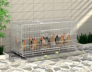 Chicken Coop Fence Poultry Balcony Folding Breeding Cage Cleaning Manure Outdoor Automatic Egg-laying - Product Image 6