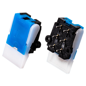 Interruptores <span class=keywords><strong>de</strong></span> intercomunicación SPDT <span class=keywords><strong>de</strong></span> plástico con botón pulsador tipo horquilla para teléfono, con clasificación IP67 - Product Image 2
