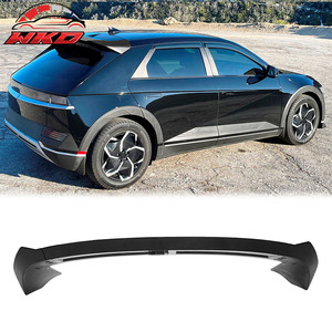 Convient pour Hyundai Ioniq 5 2022-2024, style IKON, becquet de toit noir brillant - Product Image 1