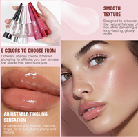 Liquide repulpant pour les lèvres, gloss à lèvres repulpant haute brillance