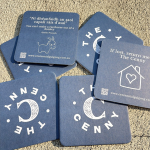 Sous-verres personnalisés motif Cerf <span class=keywords><strong>de</strong></span> la Forêt, sous-verres avec logo <span class=keywords><strong>personnalisé</strong></span> pour boissons, anti-brûlure, antidérapants, dessous <span class=keywords><strong>de</strong></span> plat tendance en PVC pour boissons - Product Image 3