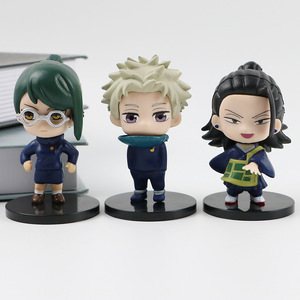 6 pièces/ensemble 8CM Jujutsu Kaisen Itadori Yuji figurines de dessin animé <span class=keywords><strong>Fushiguro</strong></span> <span class=keywords><strong>Megumi</strong></span> kuwisaki Nobara à collectionner en PVC - Product Image 5