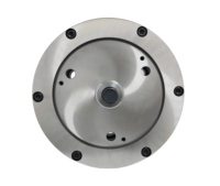 Mandrin de serrage hydraulique Autochuck FD-09 à prix abordable, en acier usiné CNC, mandrin de tour à 3 mors de 125 mm pour applications CNC