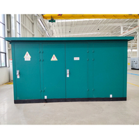 HENTG Ybg Alimentation électrique 35 kV 1000 kVA 2500 kVA 3700 kVA Transformateur préfabriqué complet de style européen pour postes de transformation industriels