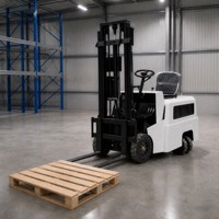 Chariot élévateur électrique à 3 roues XUANDE BL2.5 de haute qualité, capacité de 1 tonne, conception mini 3 points, batterie lithium-ion 60V 120Ah, fabriqué à Hebei