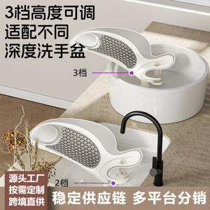 Herramienta para lavar el trasero del bebé, gel suave de TPE, marco de PP, soporte de baño para recién nacidos de 0 a 12 meses - Product Image 4