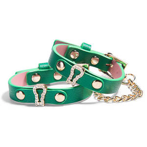 Pu <b>Leather</b> Female BDSM Sexy Ankle Cuffs Gift <b>Handcuffs</b> Sex Toys Bondage Set Luxury - Product Image 1