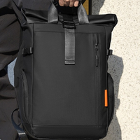 YOUK Sac à Dos d'Ordinateur Personnalisable Grande Capacité Extensible Étanche Multifonctionnel pour Loisirs et Voyage, Personnalisé avec Logo