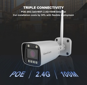 Nhấp nháy cảnh báo ánh sáng Wifi máy ảnh 8MP HD PoE Bullet Máy ảnh Hỗ trợ P2P Home an ninh máy ảnh đầy đủ màu sắc tầm nhìn ban đêm - Product Image 6