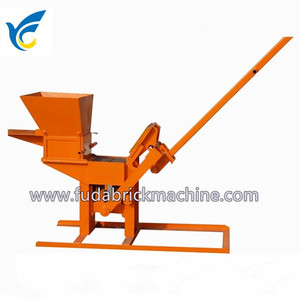 Kleine <span class=keywords><strong>2025</strong></span> Heißer Verkauf Ton ziegel, der Maschinen handbuch Fuda Factory Billiger QMR2-40 macht - Product Image 4