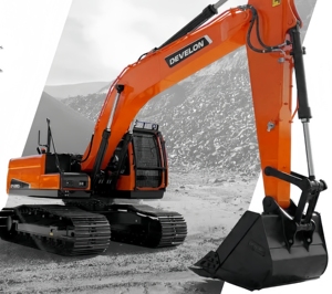 รถขุดไฮดรอลิก DOOSAN DEVELON DK220LC ขนาด 22 ตัน รถขุดตีนตะขาบสำหรับงานหนัก รุ่น DK220LC ขายดี - Product Image 4